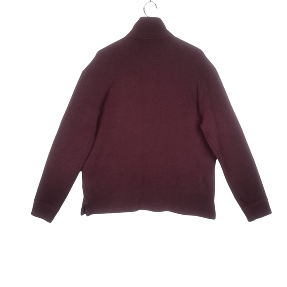 Polo Ralph Lauren Double Knit 1/4 Zip Men's M Pullover Sweater/Sweatshirt - Picture 3 of 11